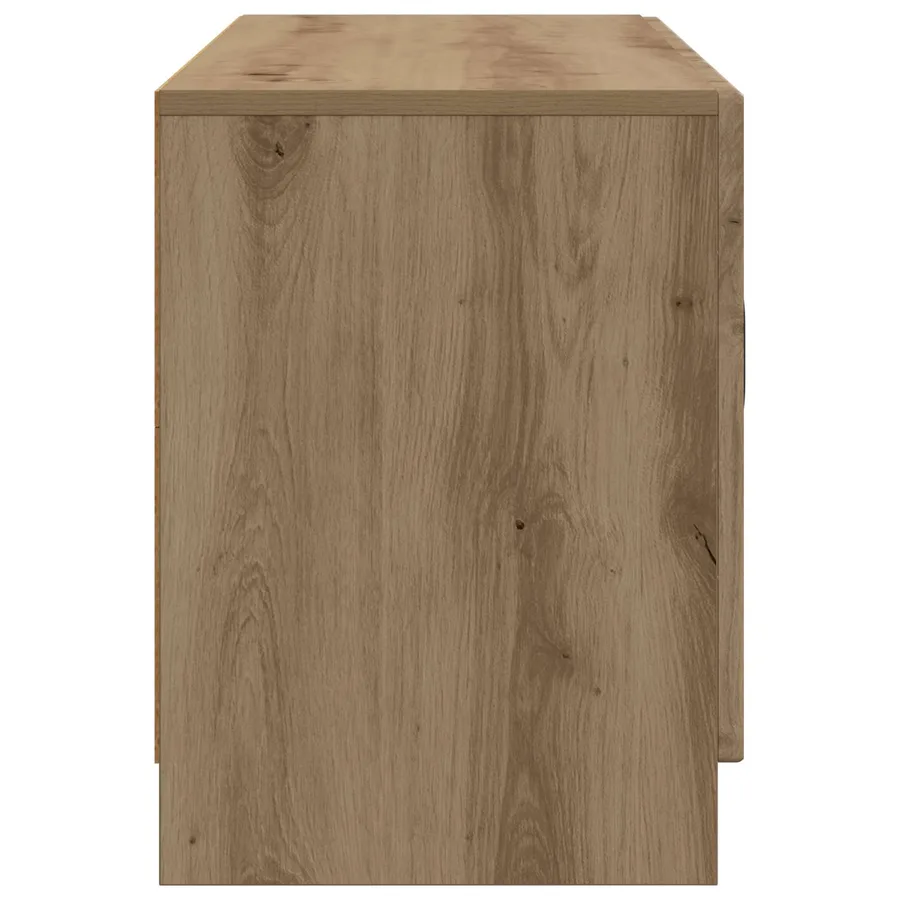 Meuble TV 99 x 34,5 x 47 cm Chêne artisanal Bois d'ingénierie - 7