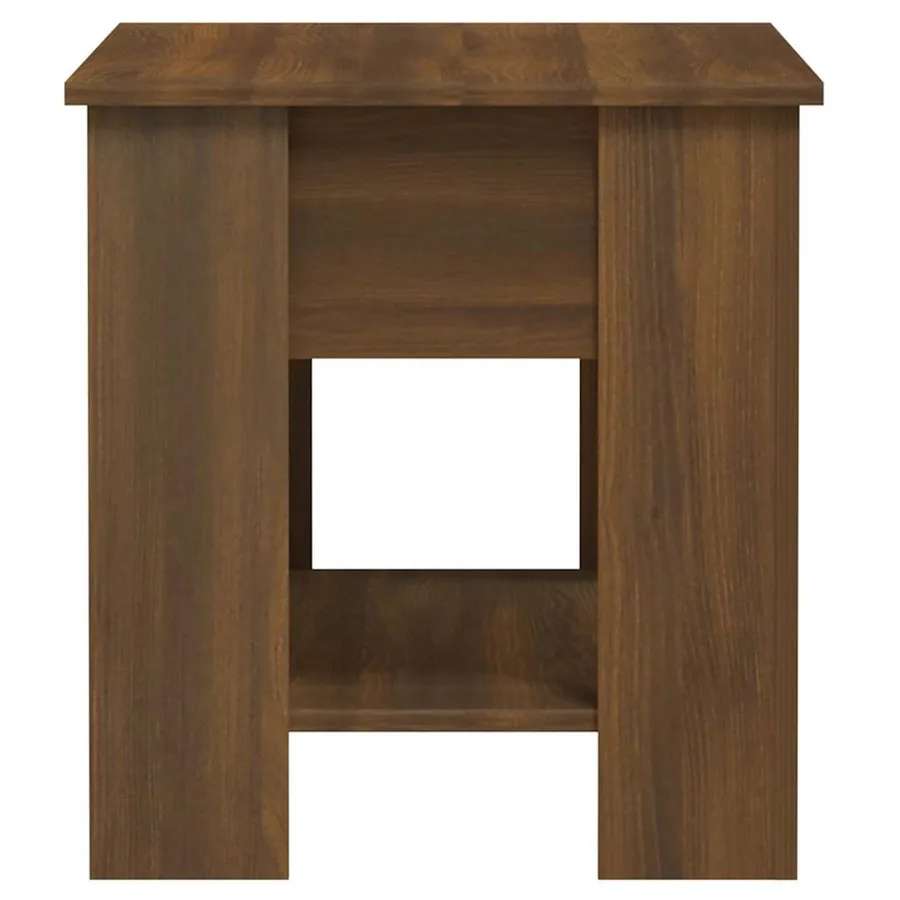 Table basse Chêne marron 101x49x52 cm Bois d'ingénierie - 8