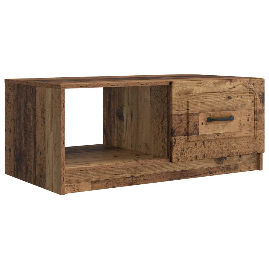 Table basse Bois ancien 90 x 50 x 37 cm Bois d'ingénierie - 2