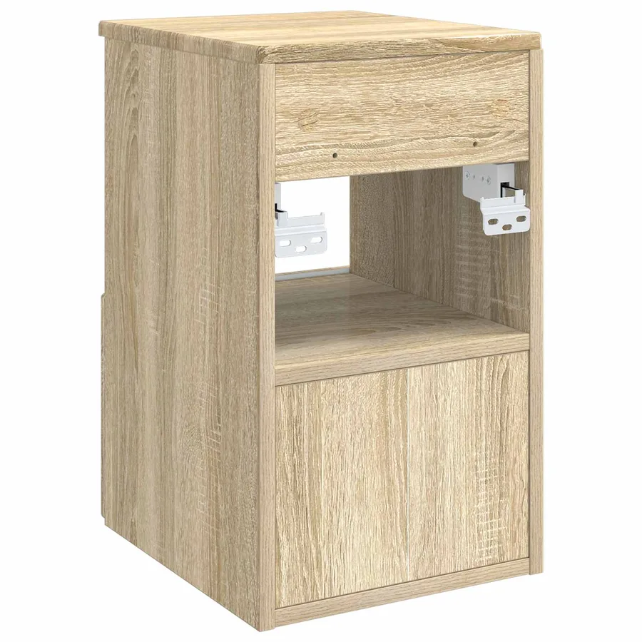 Armoire de salle de bain Chêne Sonoma 30 x 41 x 50 cm - 7