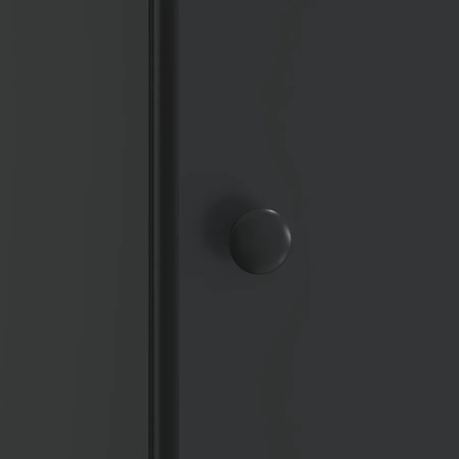 Cabinet de chevet 2 pcs Noir 43 x 34,5 x 50 cm - 10