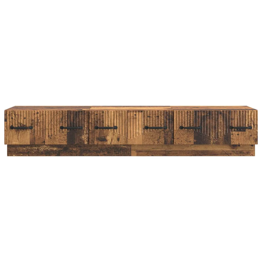 Meuble TV Bois ancien 147 x 34,5 x 27 cm Bois d'ingénierie - 6