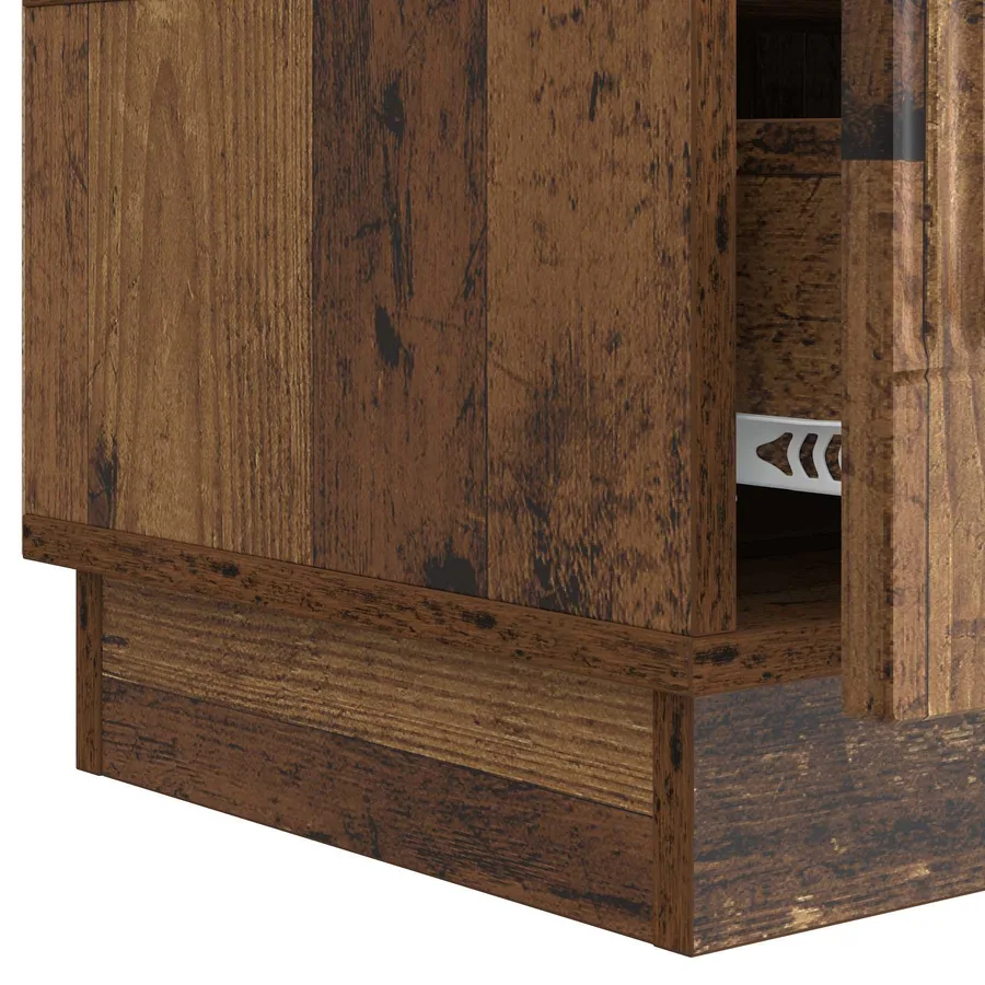Meuble TV Bois ancien 147 x 34,5 x 27 cm Bois d'ingénierie - 9
