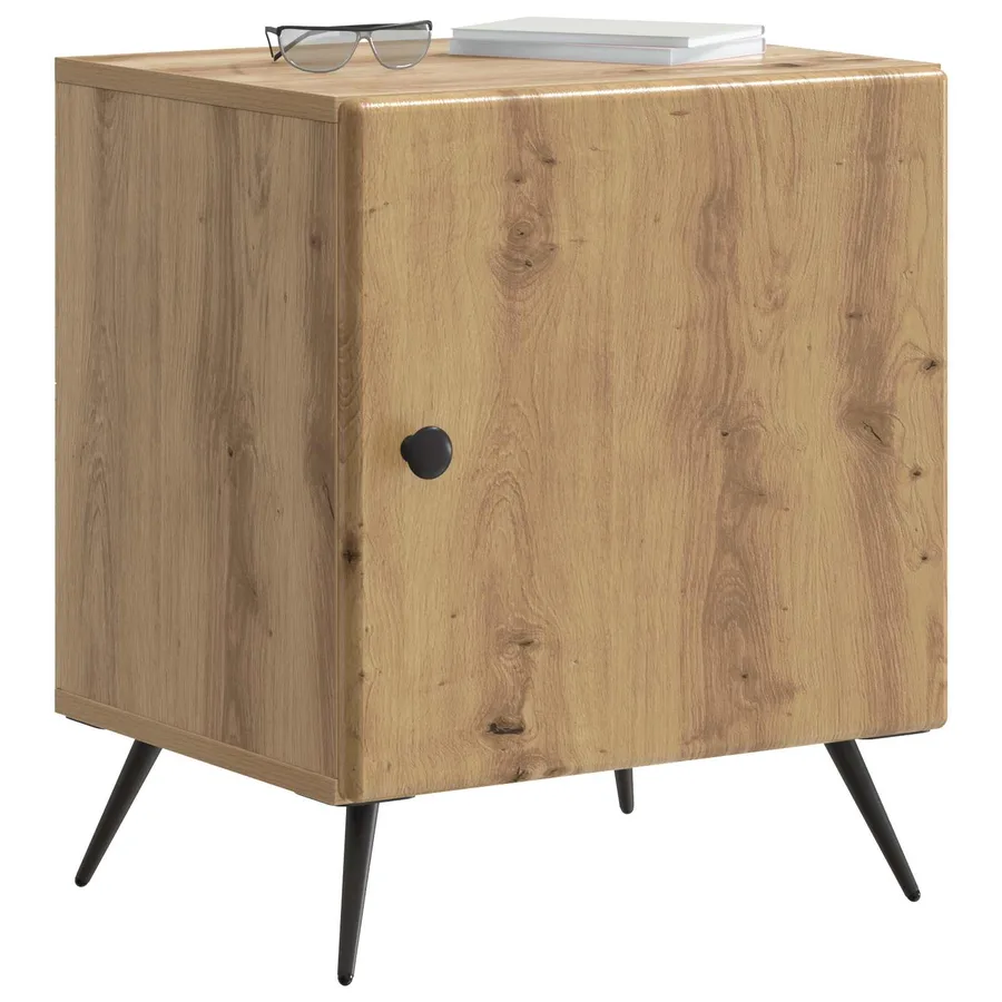Cabinet de chevet 2 pc Chêne artisanal 43 x 34,5 x 50 cm - 3