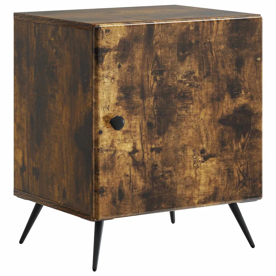 Cabinet de chevet Chêne fumé 43 x 34,5 x 50 cm - 2