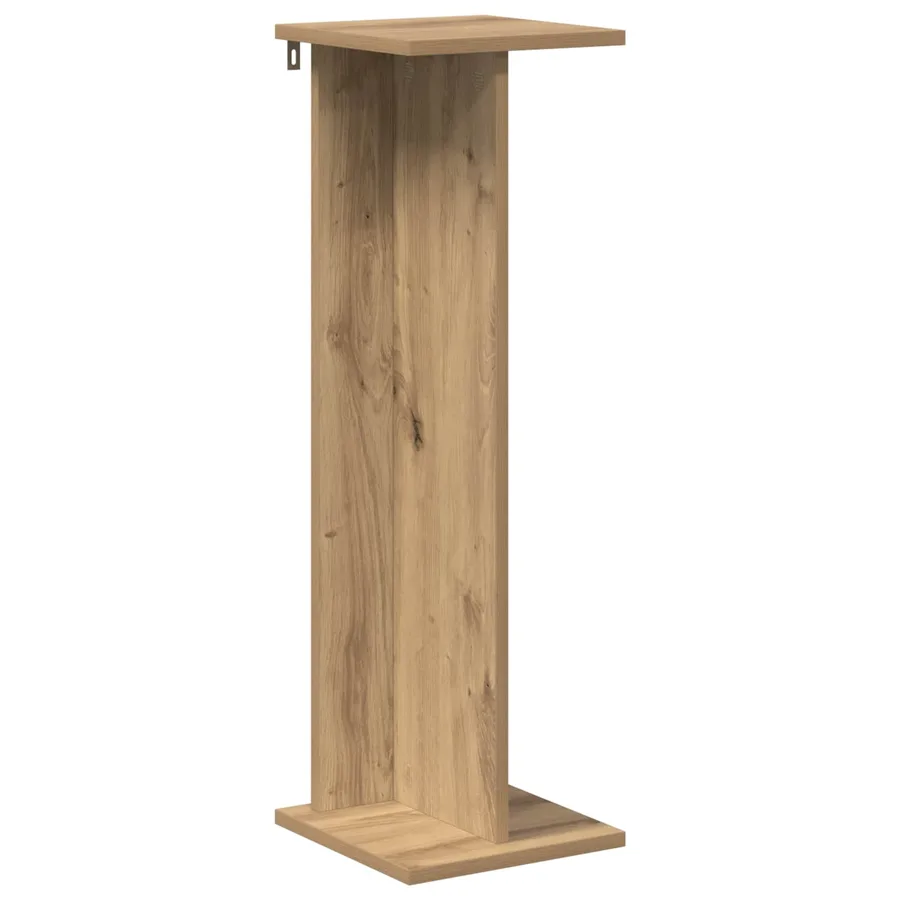 Support de Plante Chêne Artisanal 25 x 25,5 x 80,5 cm - 2