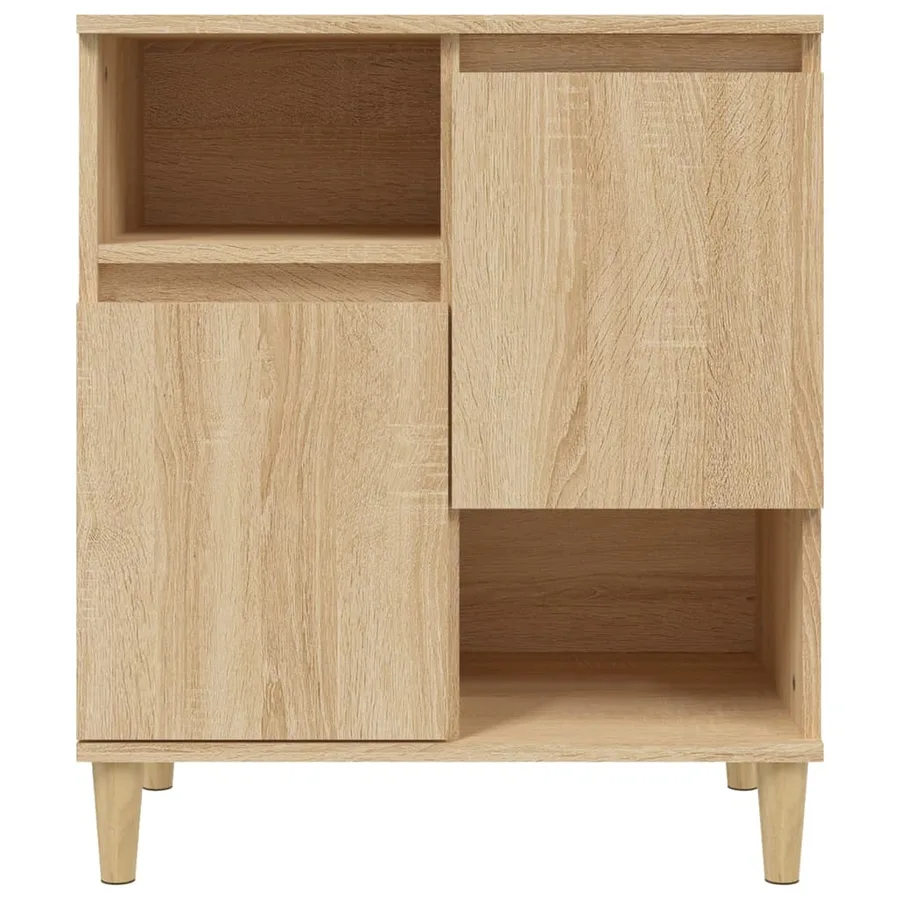 Buffets 2 pcs chêne sonoma 60x35x70 cm bois d'ingénierie - 6