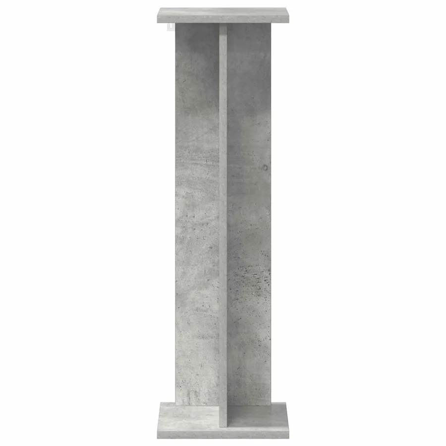 Support de Plante 2 pc Gris Béton 25 x 25,5 x 80,5 cm - 6