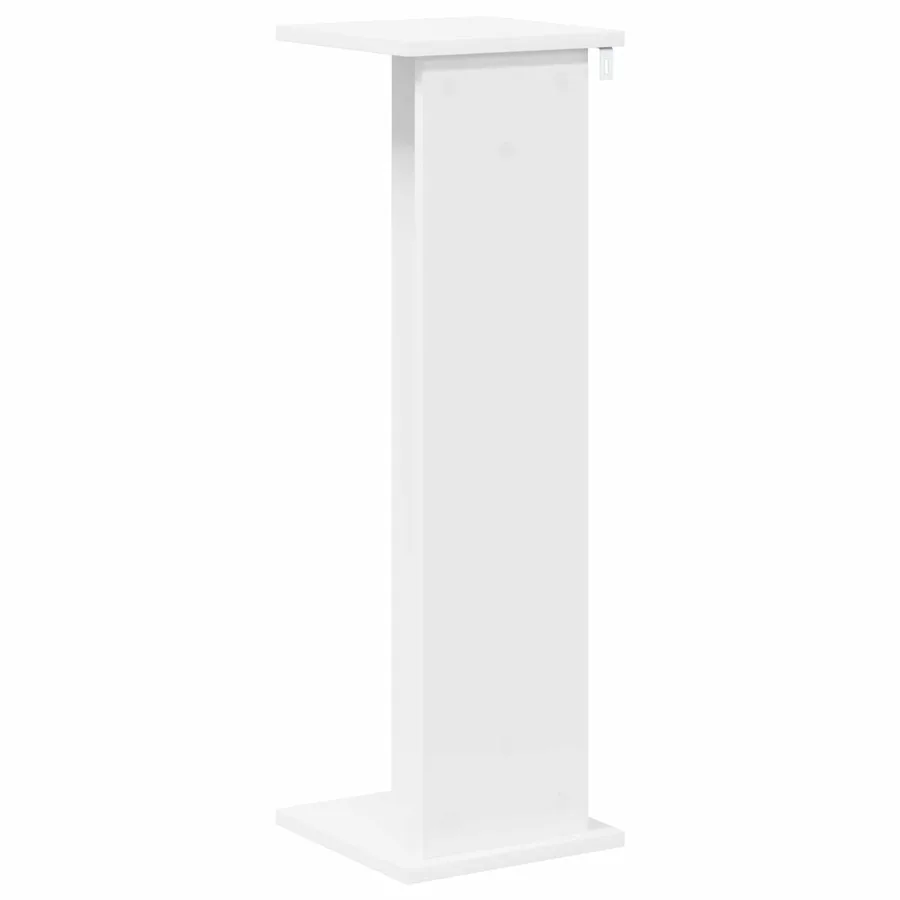 Support de Plante Blanc 25 x 25,5 x 80,5 cm Bois d’ingénierie - 7