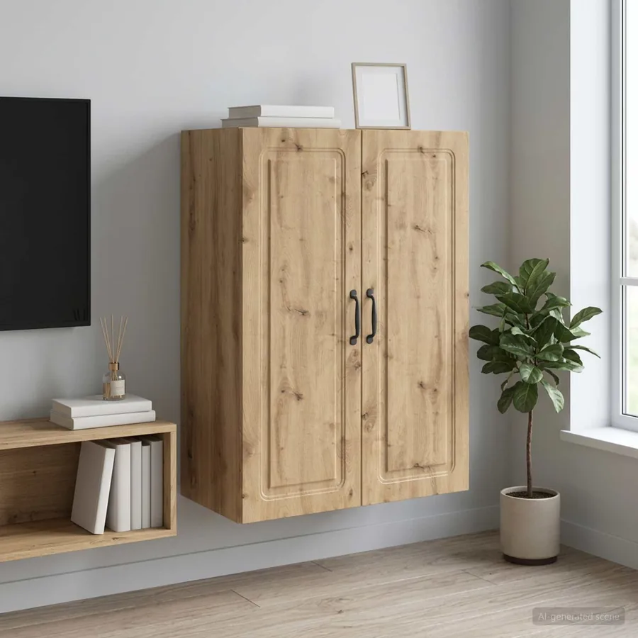 Armoire Murale 66 x 34,5 x 90 cm Bois d'ingénierie