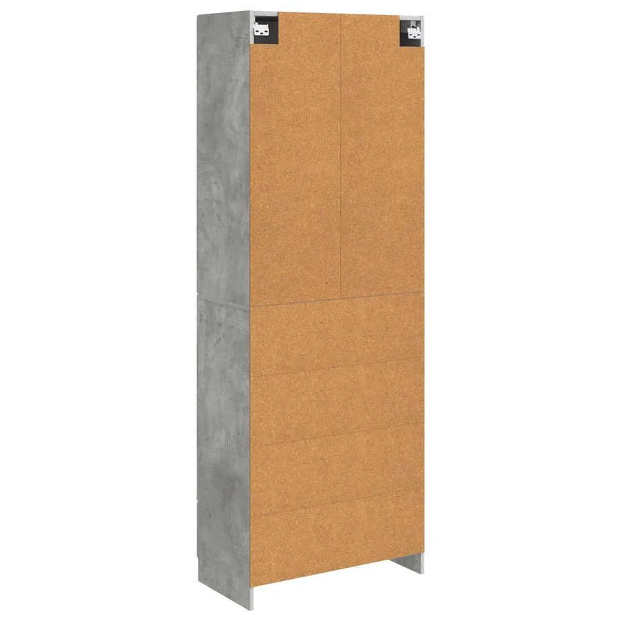 Ensemble de Meubles 2 pcs Gris béton 66 x 34,5 x 87 cm - 7