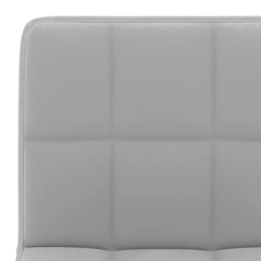 Tabourets de bar lot de 2 gris clair velours - 8