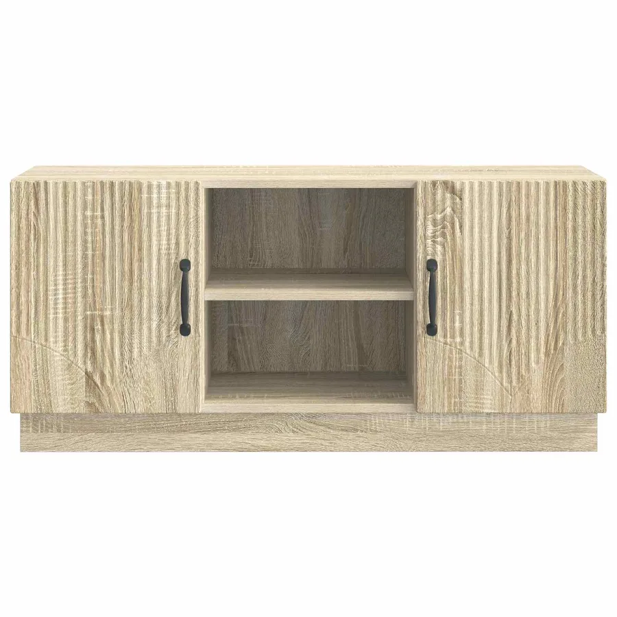 Meuble TV Chêne Sonoma 102 x 34,5 x 47 cm Bois d'ingénierie - 6