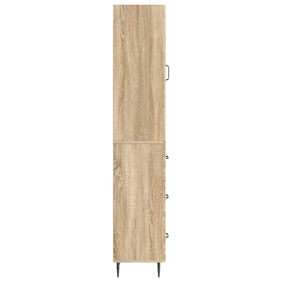 Ensemble de Meubles 2 pcs Chêne Sonoma 33 x 34,5 x 90 cm - 6