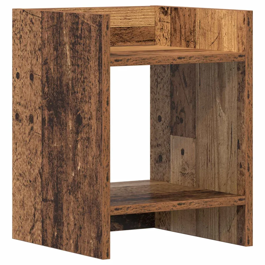 Support de Plante 2 pc Bois ancien 30 x 30 x 40 cm - 5