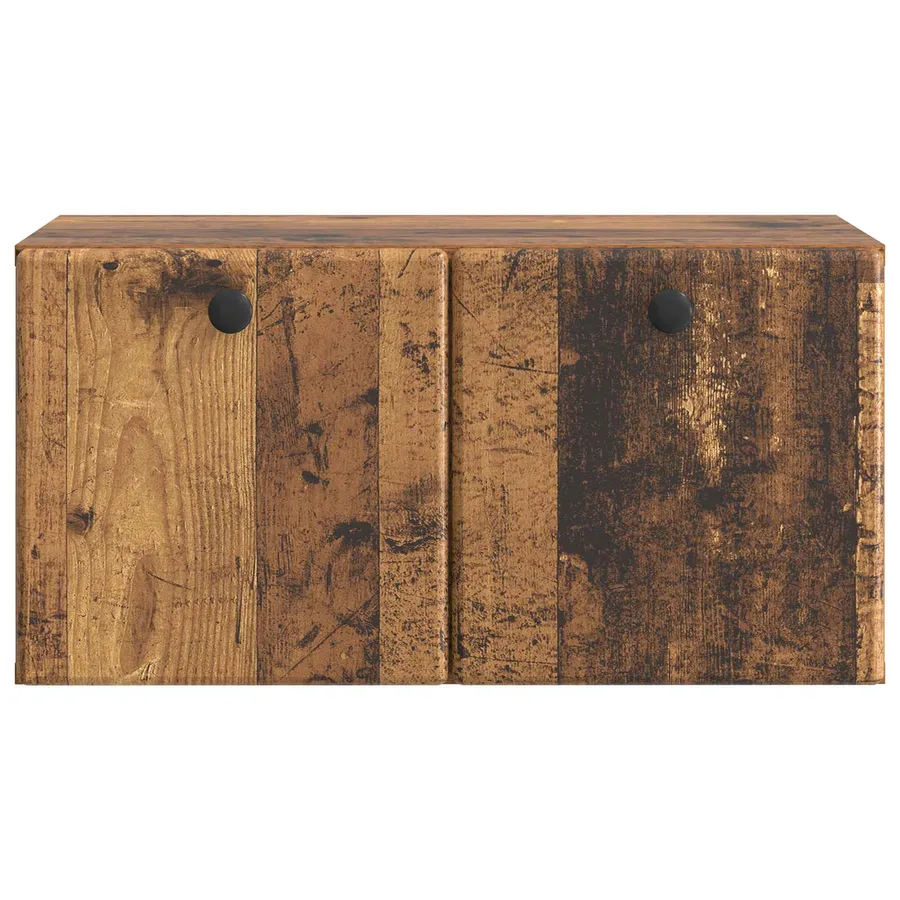 Meuble TV mural 59,5 x 31 x 30 cm Bois ancien Bois d'ingénierie - 6