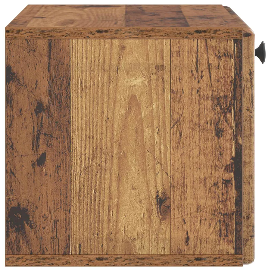 Meuble TV mural 59,5 x 31 x 30 cm Bois ancien Bois d'ingénierie - 7