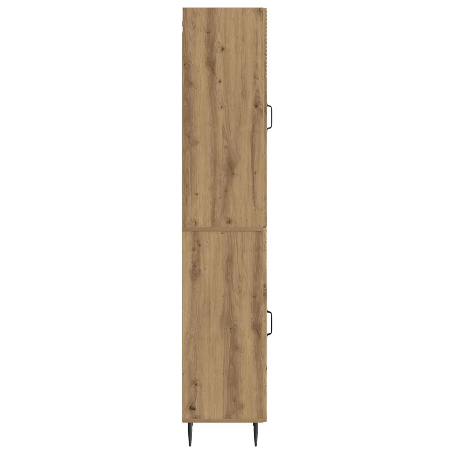 Ensemble de Meubles 2 pc Chêne artisanal Bois d'ingénierie - 6