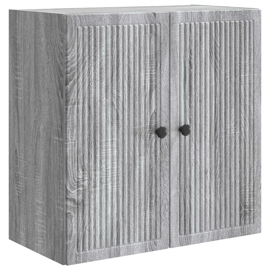 Armoire Murale Sonoma gris 59 x 31 x 60 cm Bois d'ingénierie - 2