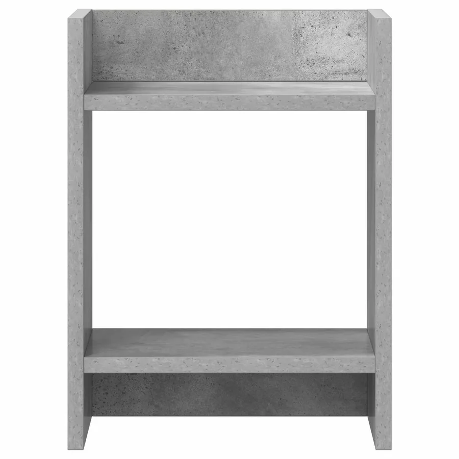 Support de Plante Gris Béton 30 x 30 x 40 cm Bois d’ingénierie - 5