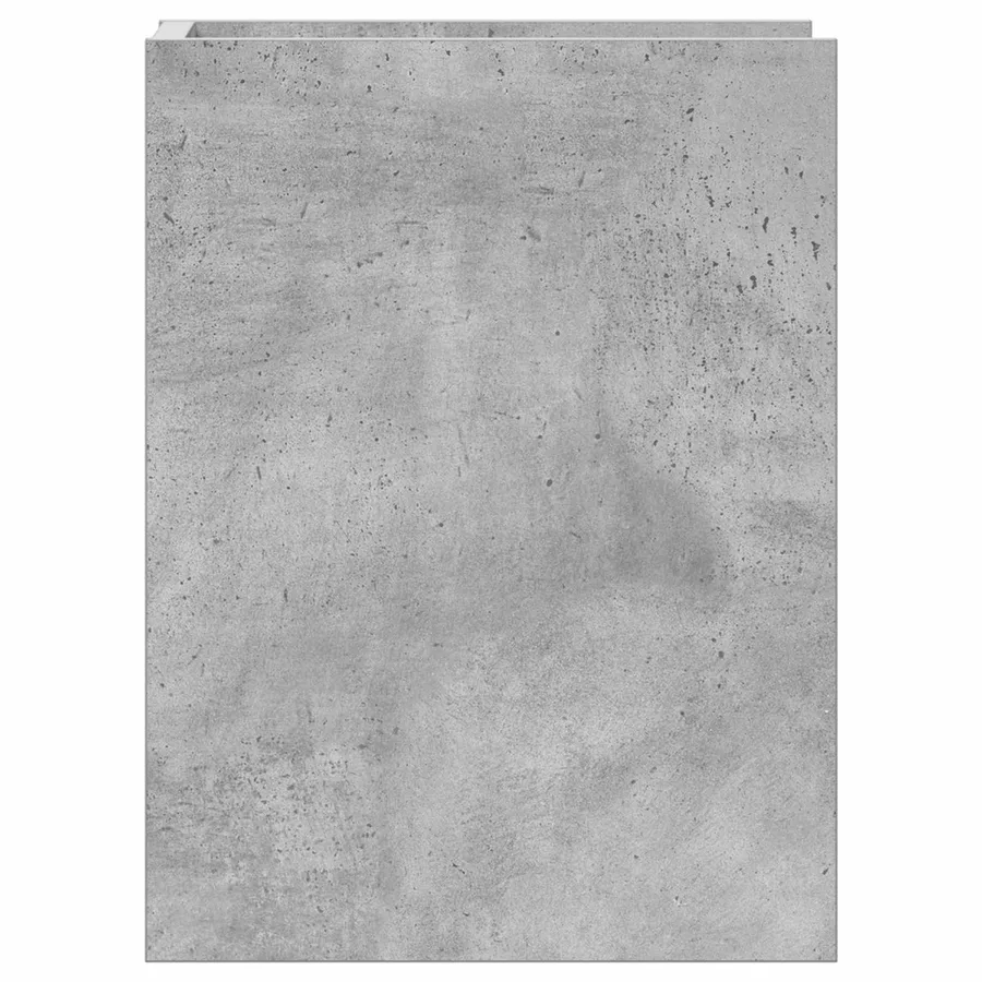 Support de Plante Gris Béton 30 x 30 x 40 cm Bois d’ingénierie - 6