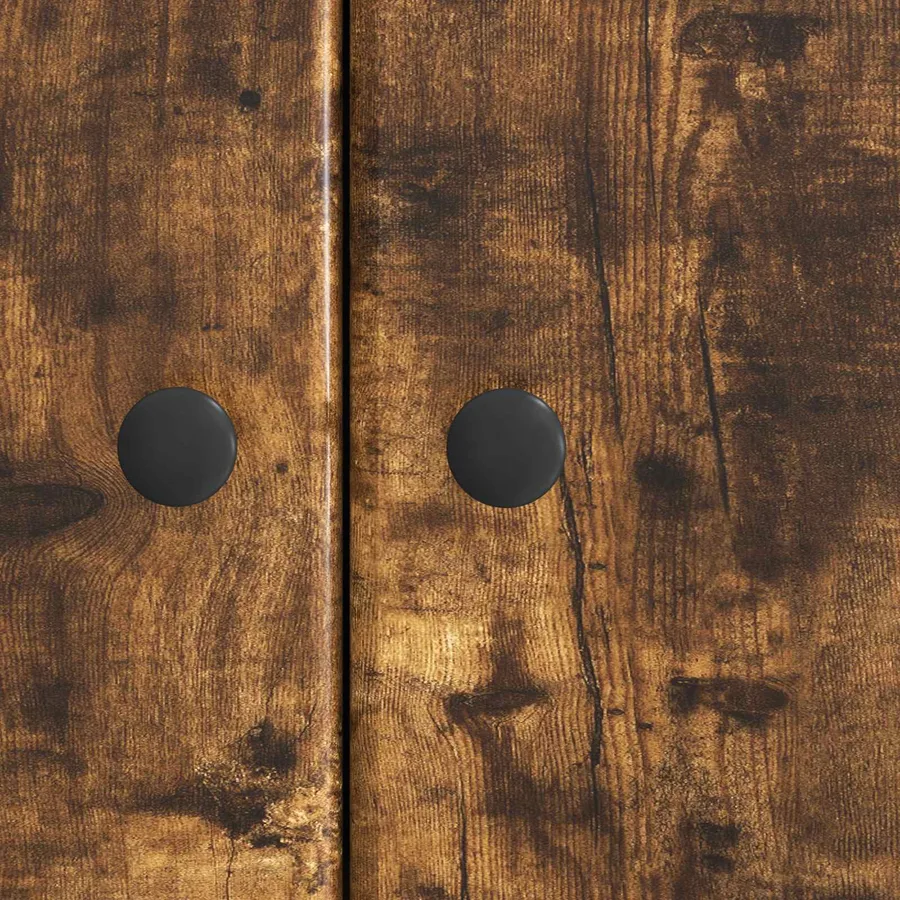Buffet Chêne fumé 66 x 34,5 x 90 cm Bois d'ingénierie - 10