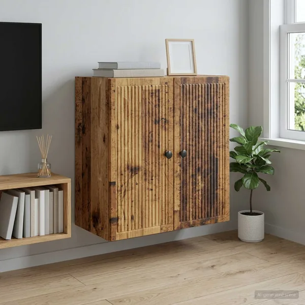 Armoire Murale Bois ancien 59 x 31 x 60 cm Bois d'ingénierie