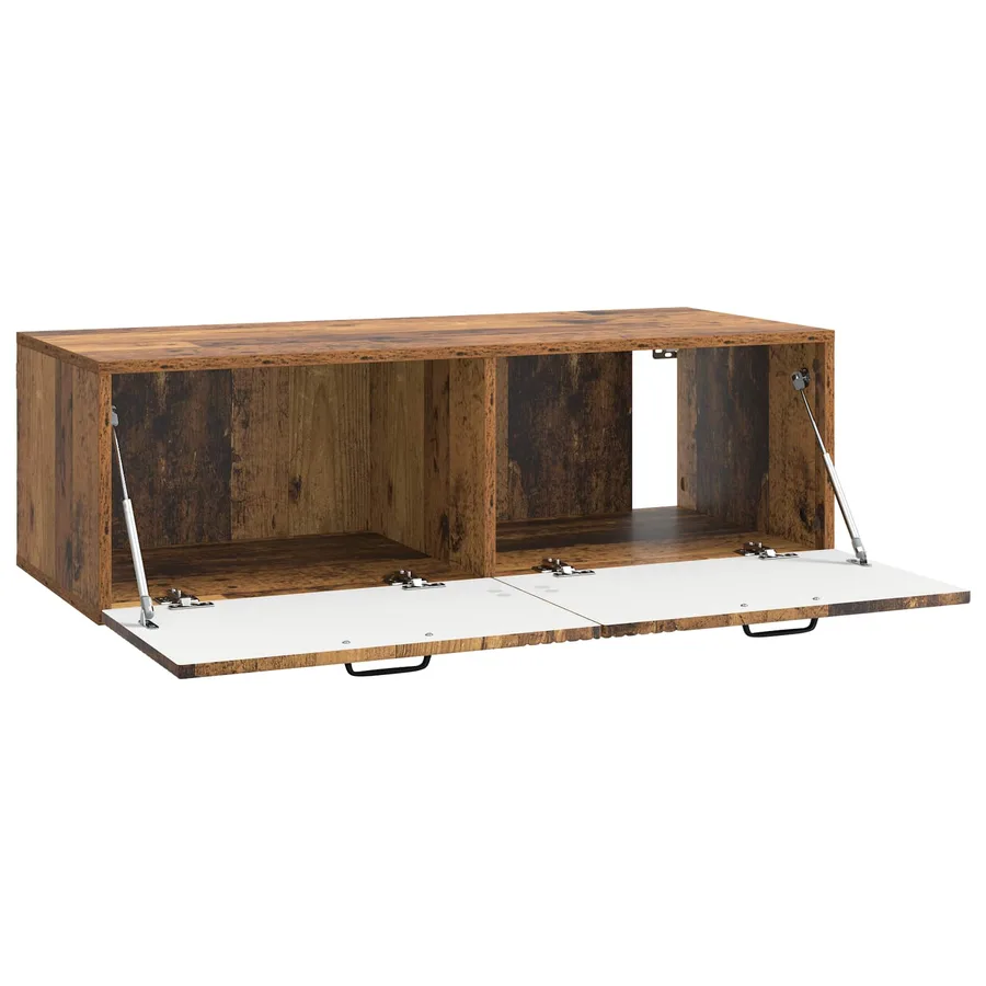 Meuble TV mural Bois ancien 98 x 41 x 30 cm Bois d'ingénierie - 5