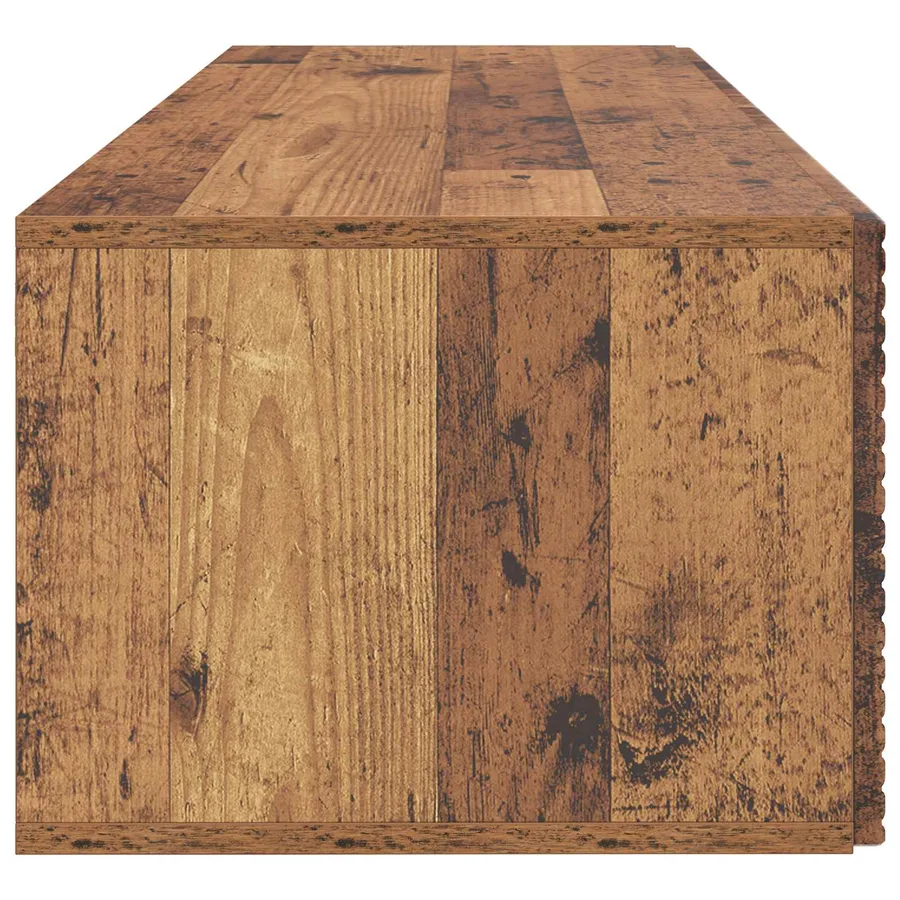 Meuble TV mural Bois ancien 98 x 41 x 30 cm Bois d'ingénierie - 7
