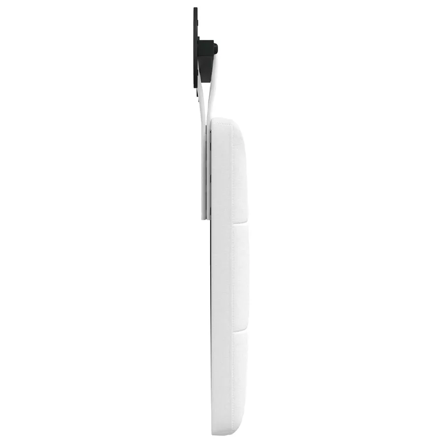 Tête de lit suspendue Blanc tissu - 6