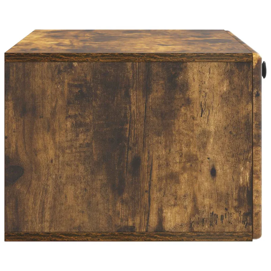 Meuble TV mural 78,5 x 41 x 30 cm Chêne fumé Bois d'ingénierie - 7
