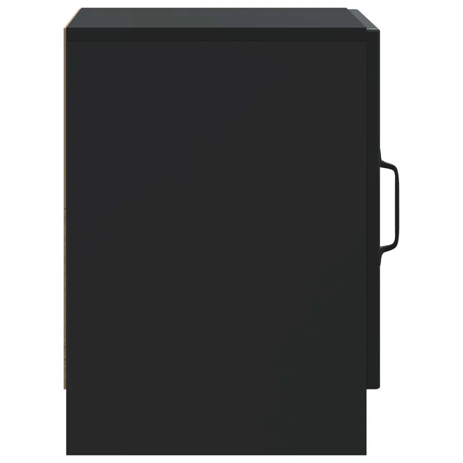 Cabinet de chevet 2 pcs Noir 43 x 34,5 x 47 cm - 9