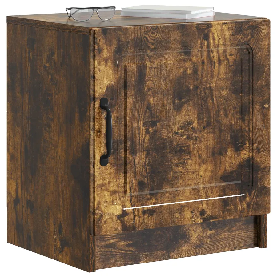 Cabinet de chevet 2 pcs Chêne fumé 43 x 34,5 x 47 cm - 3