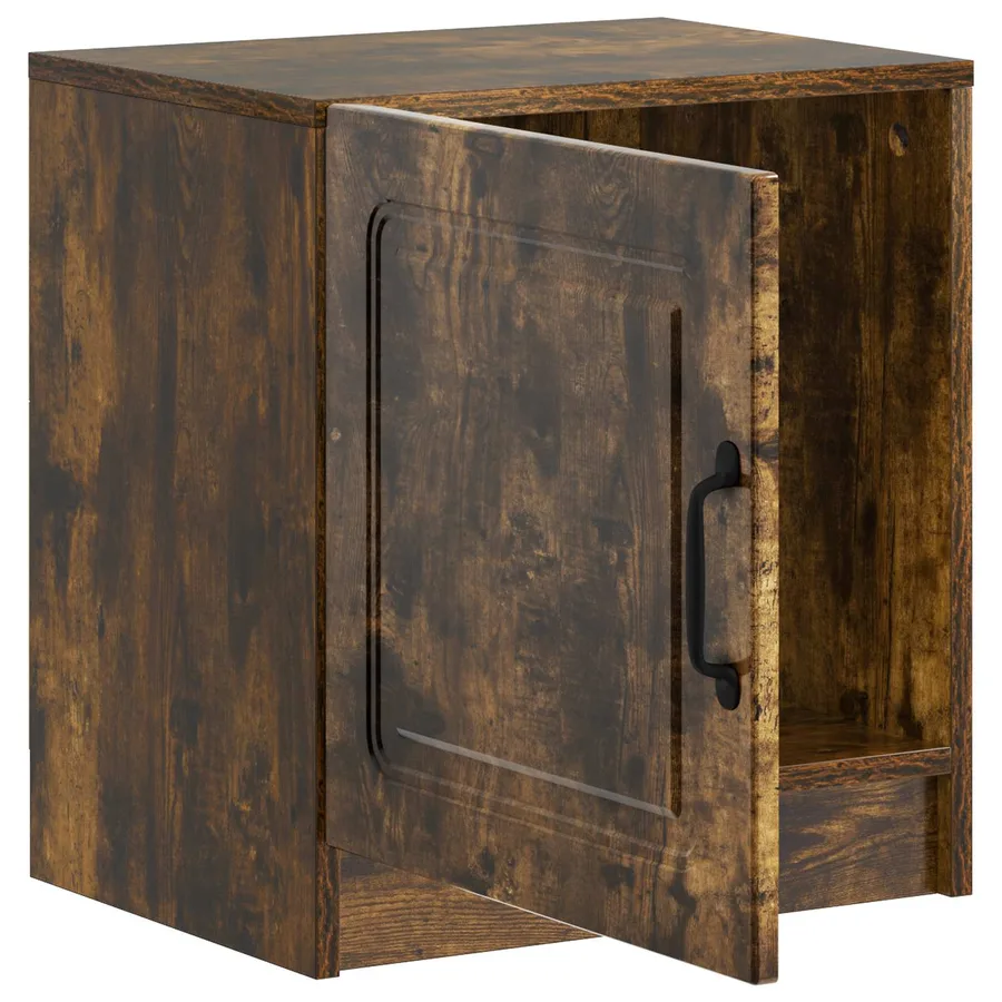 Cabinet de chevet 2 pcs Chêne fumé 43 x 34,5 x 47 cm - 6