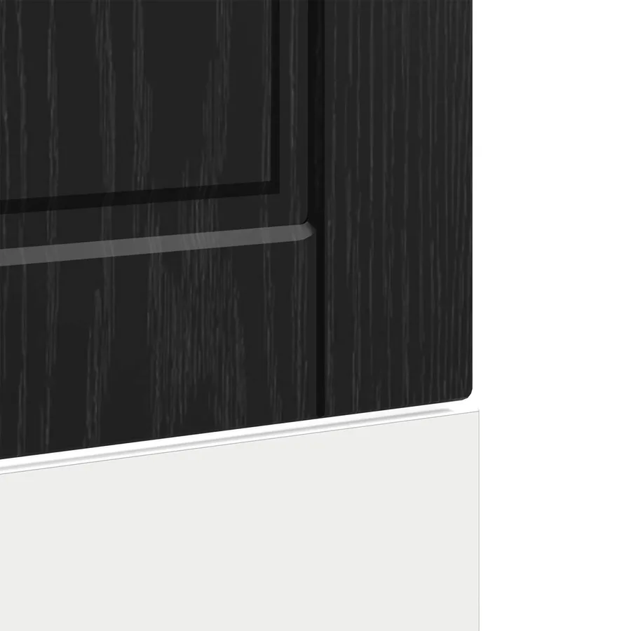 Panneau de lave-vaisselle PORTO Chêne noir 60 x 1,5 x 57 cm - 7