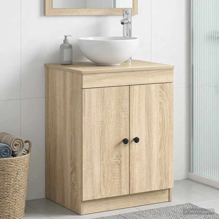 Armoire de salle de bain Chêne Sonoma 54 x 41 x 70 cm