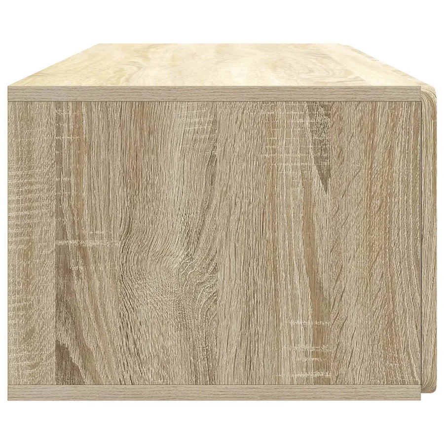Meuble TV mural 98 x 41 x 30 cm Chêne Sonoma Bois d'ingénierie - 7