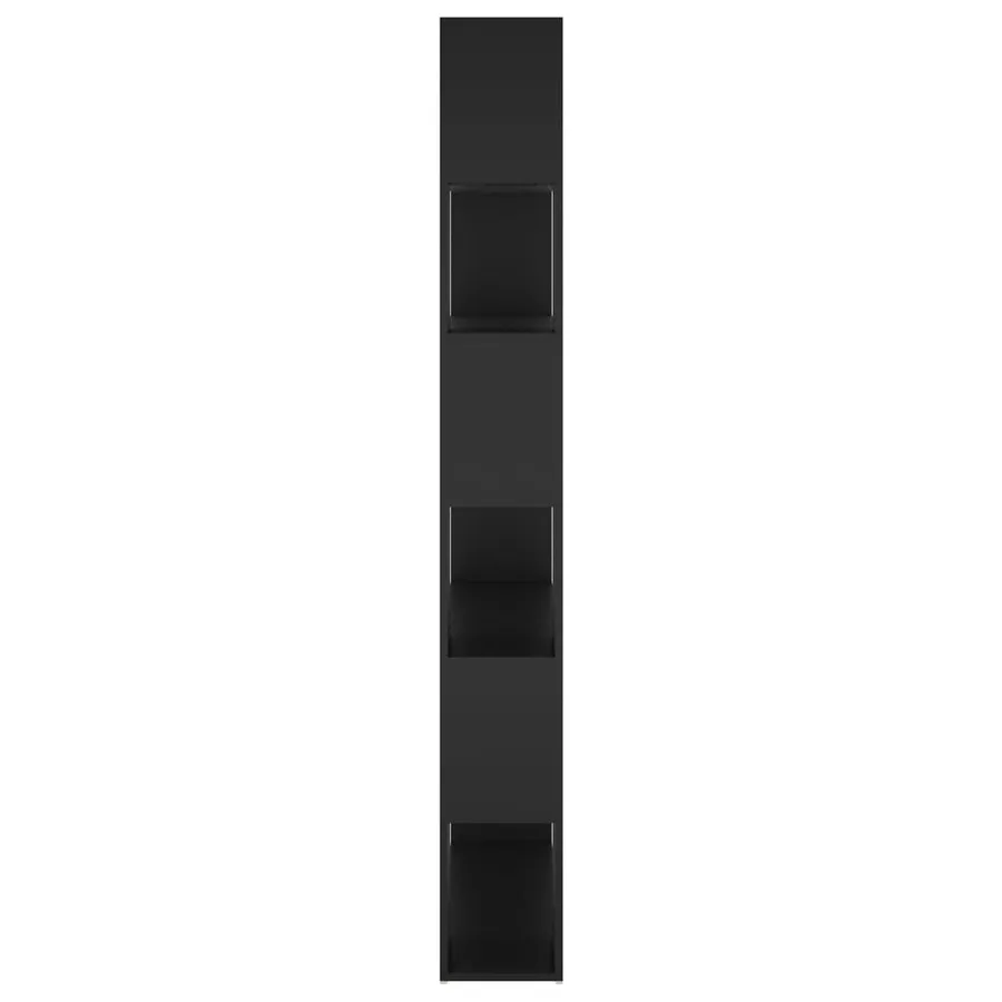 Bibliothèque/Séparateur de pièce Noir 100x24x188 cm - 6