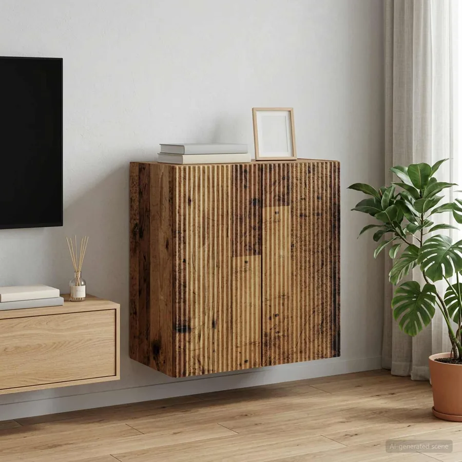 Armoire Murale Bois ancien 59 x 31 x 60 cm Bois d'ingénierie