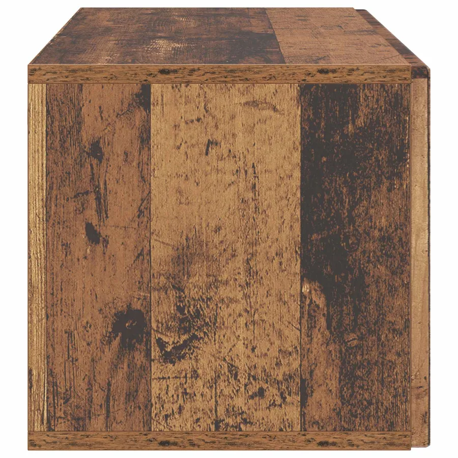 Meuble TV mural Bois ancien 98 x 31 x 30 cm Bois d'ingénierie - 7