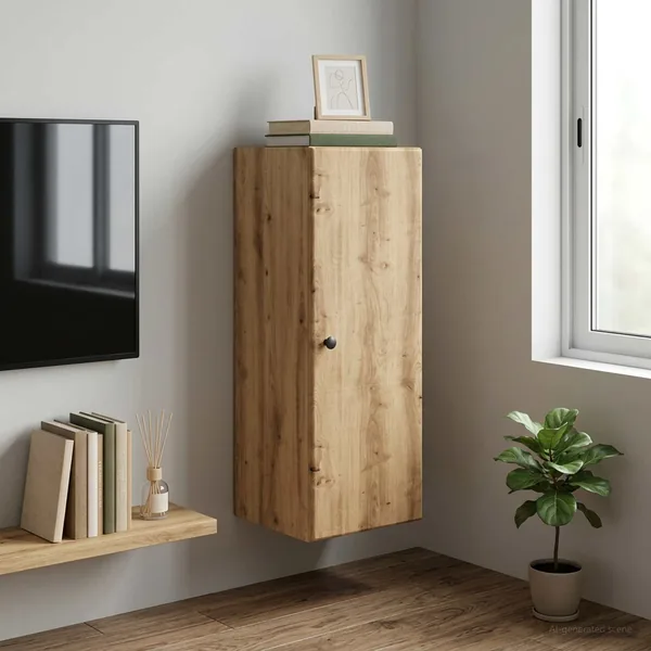 Armoire Murale 33 x 34,5 x 90 cm Bois d'ingénierie