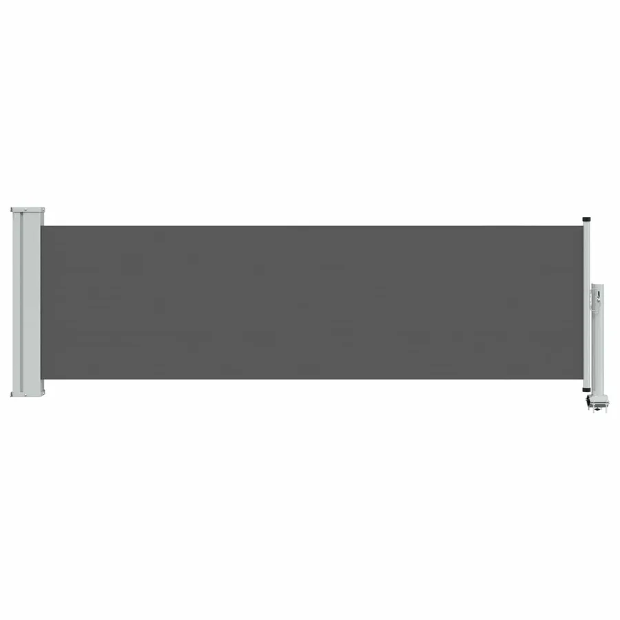 Auvent latéral 60 x 300 cm 100% polyester fer acier - 2