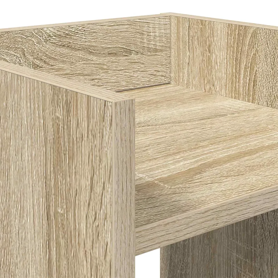 Support de Plante 2 pc Chêne Sonoma 30 x 30 x 100 cm - 9