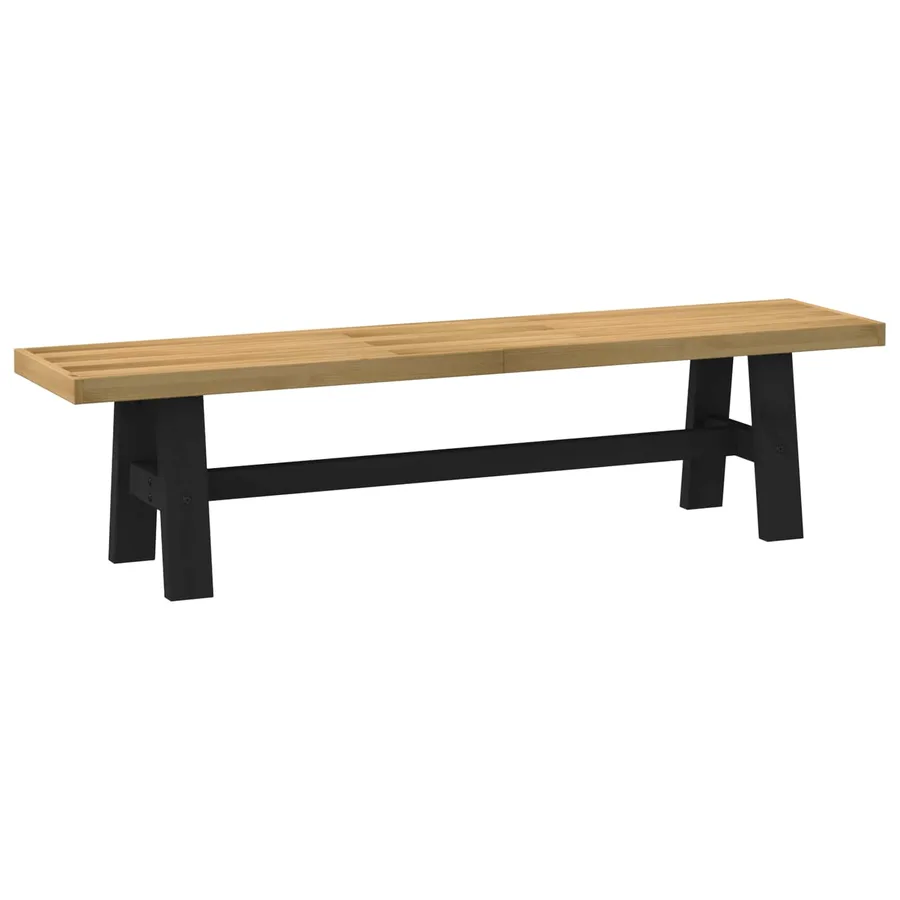 Banc de salle à manger NOAIN 160 x 41 x 45 cm Pin massif - 2
