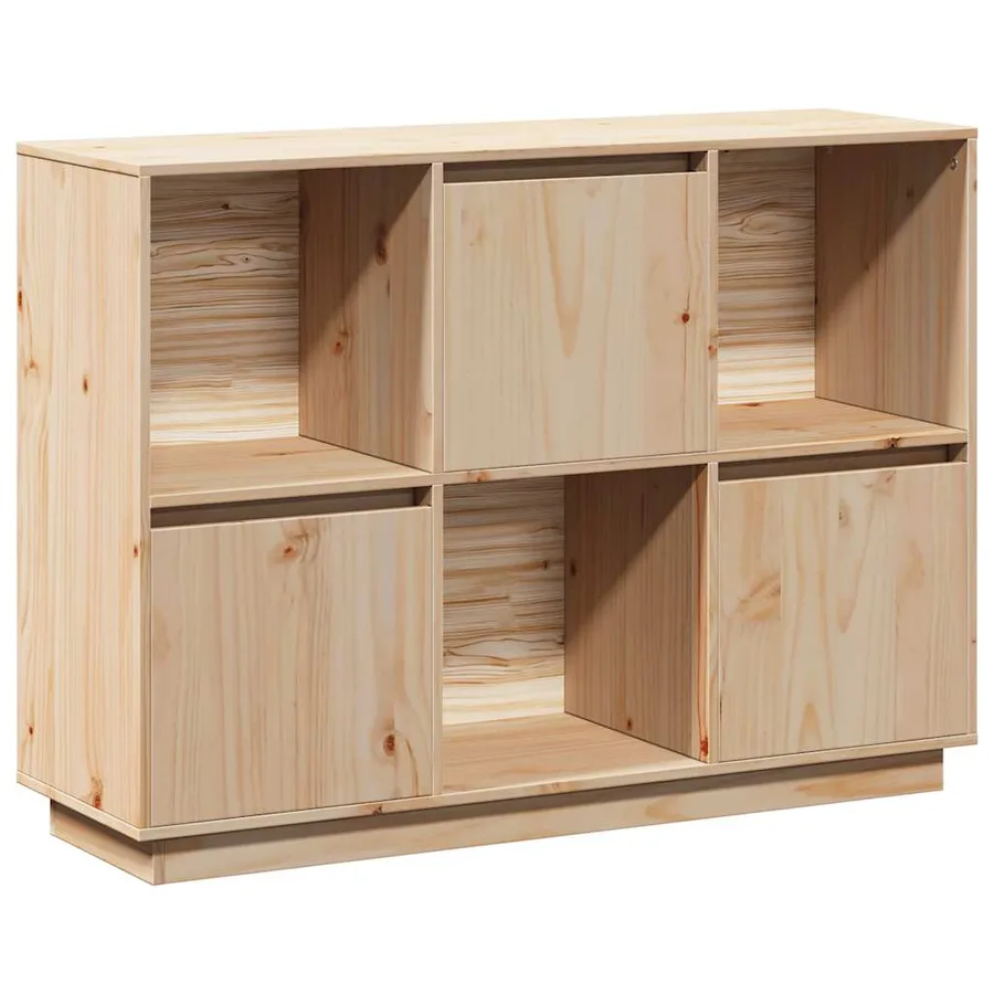 Buffet 110,5x35x80 cm Bois massif de pin - 2