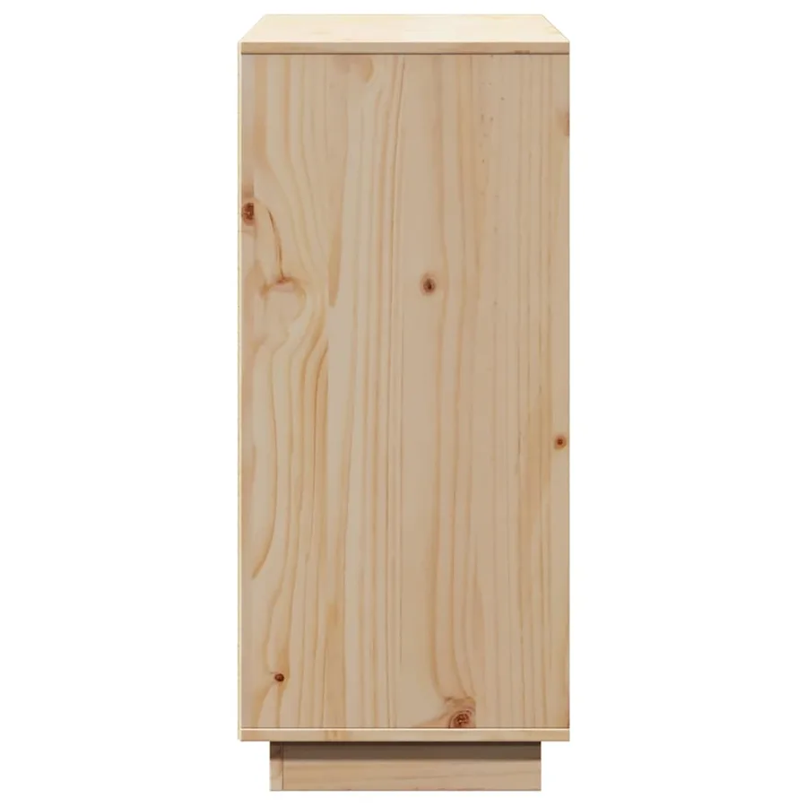 Buffet 110,5x35x80 cm Bois massif de pin - 8