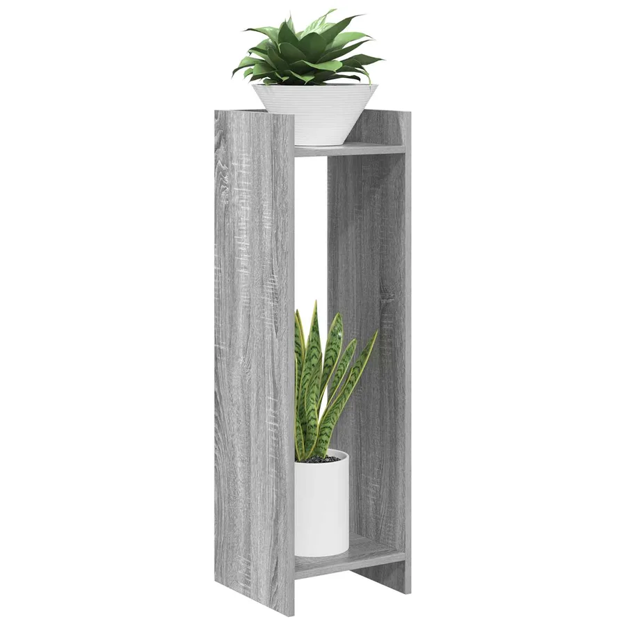Support de Plante 2 pc Gris Sonoma 30 x 30 x 100 cm - 3