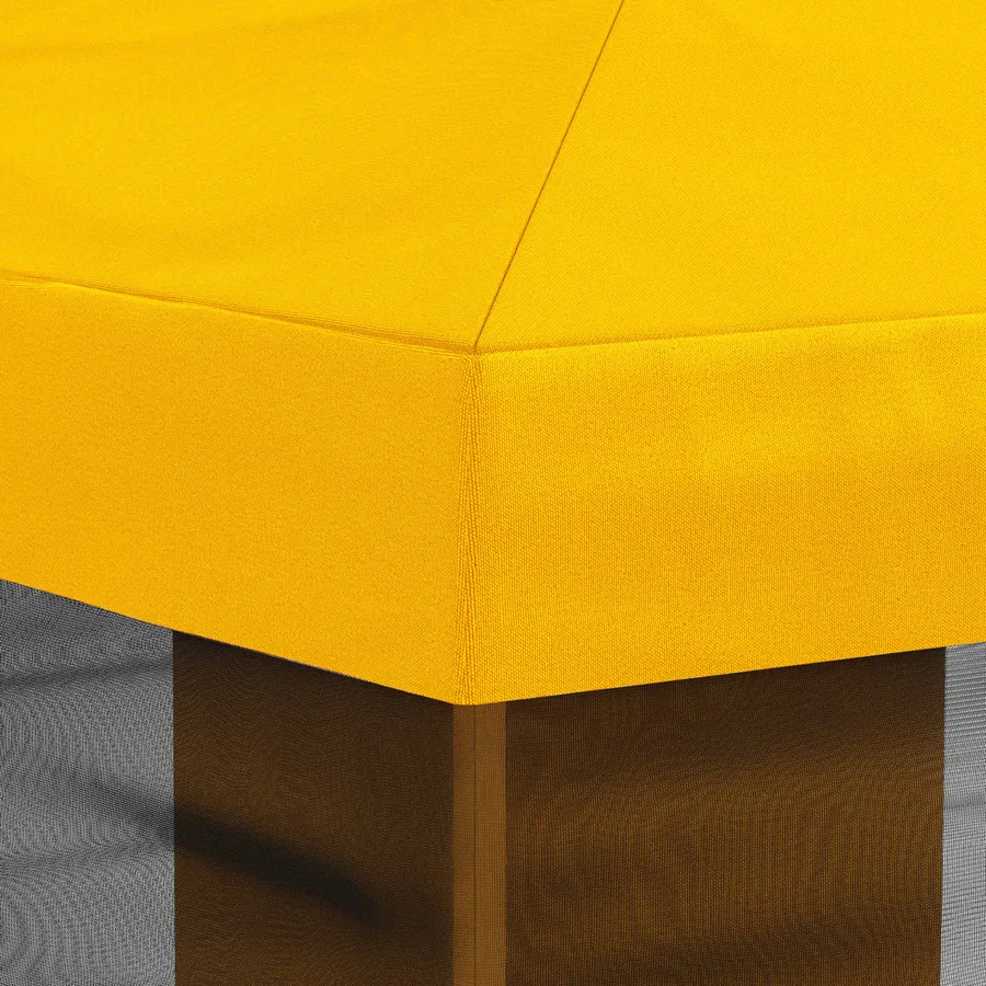 Housse de tonnelle avec murs latéraux Jaune 600,5 x 300,5 cm - 7