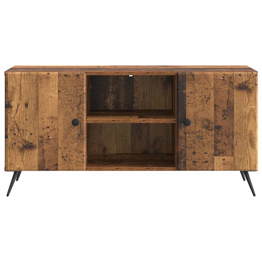 Meuble TV Bois ancien 102 x 34,5 x 50 cm Bois d'ingénierie - 6