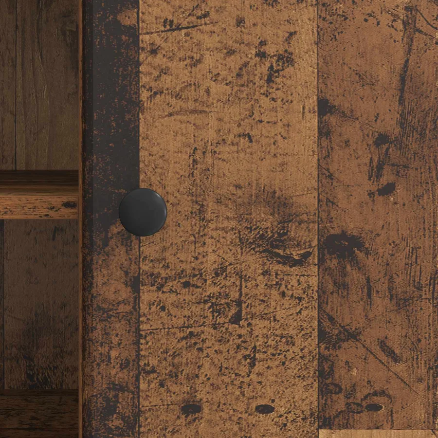 Meuble TV Bois ancien 102 x 34,5 x 50 cm Bois d'ingénierie - 8